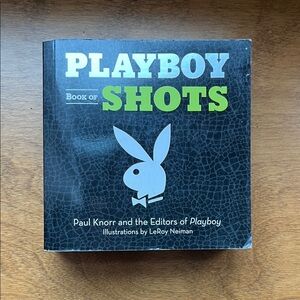 PLAYBOY Black and Green Book of Recipe Shots